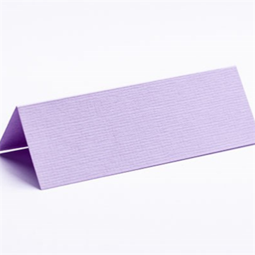 Bordkort Tekstureret - Violet